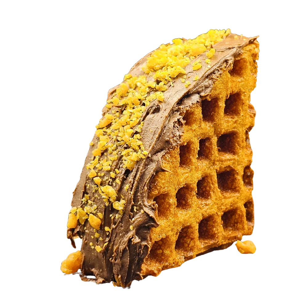 Butterscotch Crunch waffle